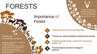 Forest and wildlife management | PPTX