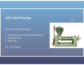 Dewavrin Oil Seed Production