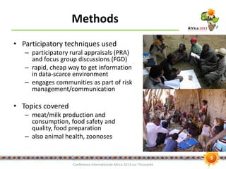 An integrated approach to assessing and improving meat and milk safety and nutrition in the Ethiopian sheep and goat value chain