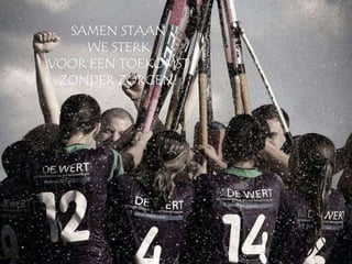 SAMEN STAAN
WE STERK
VOOR EEN TOEKOMST
ZONDER ZORGEN!
 