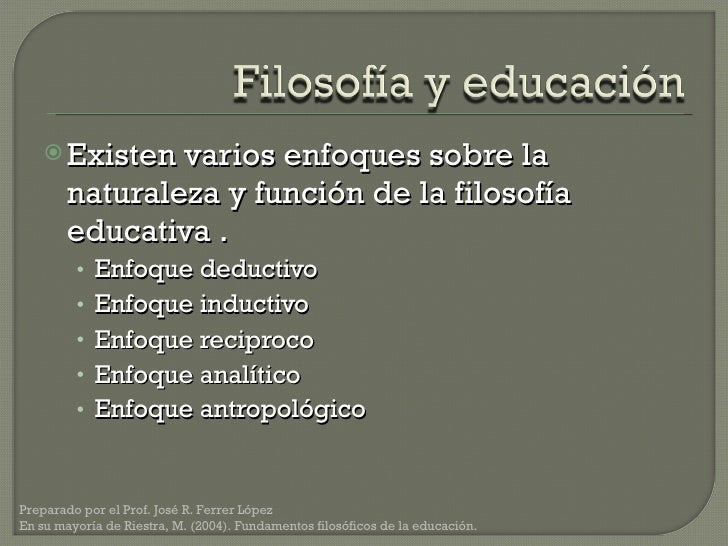 Resultado de imagen para enfoques de la filosofia
