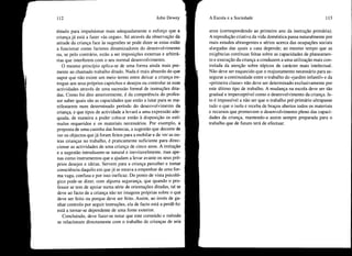 Timulo Dewey, John - A escola e a sociedade; A criança e o currículo | PDF