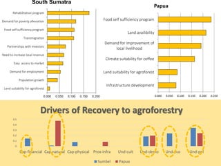 Identifying Policy Levers Of Deforestation  and Recovery Of Tree Cover From The Driver Analyses: A Case Study From Indonesia