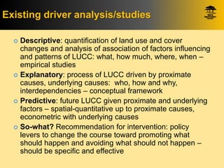 Identifying Policy Levers Of Deforestation  and Recovery Of Tree Cover From The Driver Analyses: A Case Study From Indonesia