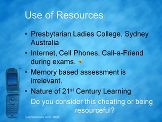 Use of Resources 