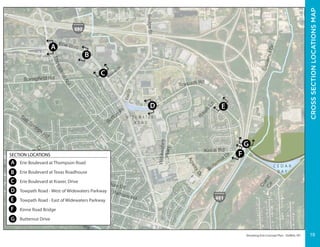 ERIECANALWAYTRAIL-ERIEBOULEVARD
Elevating Erie Concept Plan - DeWitt, NY
CROSSSECTIONLOCATIONSMAP
Erie Boulevard at Thompson Road
Erie Boulevard at Texas Roadhouse
Erie Boulevard at Kravec Drive
Towpath Road - West of Widewaters Parkway
Towpath Road - East of Widewaters Parkway
Kinne Road Bridge
Butternut Drive
SECTION LOCATIONS
A
B
C
D
E
F
G
19
 