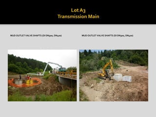 MUD OUTLET VALVE SHAFTS (DI DN300, DN400) MUD OUTLET VALVE SHAFTS (DI DN300, DN400)
 