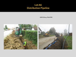 HDPE OD125, PN16 PIPE
 