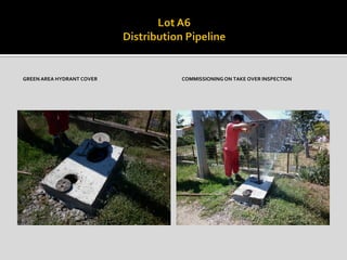 GREEN AREA HYDRANT COVER COMMISSIONING ON TAKE OVER INSPECTION
 