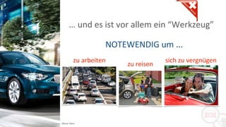 Copyright: Amedeo Marinelli - Dexcar Team
… und es ist vor allem ein “Werkzeug”
NOTEWENDIG um ...
zu arbeiten
zu reisen
sich zu vergnügen
 