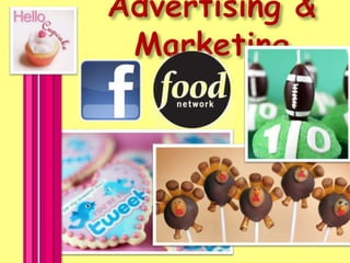 Advertising & MarketingBillboardsFood and travel showsCouponsTravel GuidesWebsitesMultiple languages to cater to touristsLocal television commercialsSpecials vialFacebookBlogsTwitterTake advantage of being in the business district for catered lunches