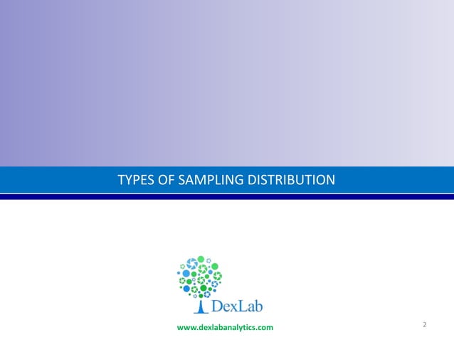 Statistical Inference Part II: Types of Sampling Distribution | PPTX ...
