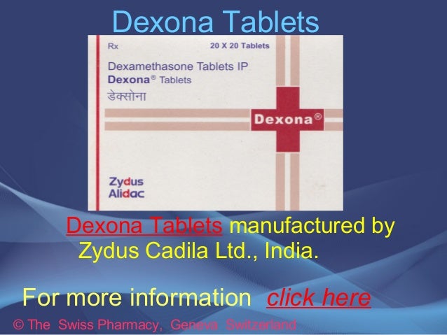 Decadron 0.5 Mg Dexametasona