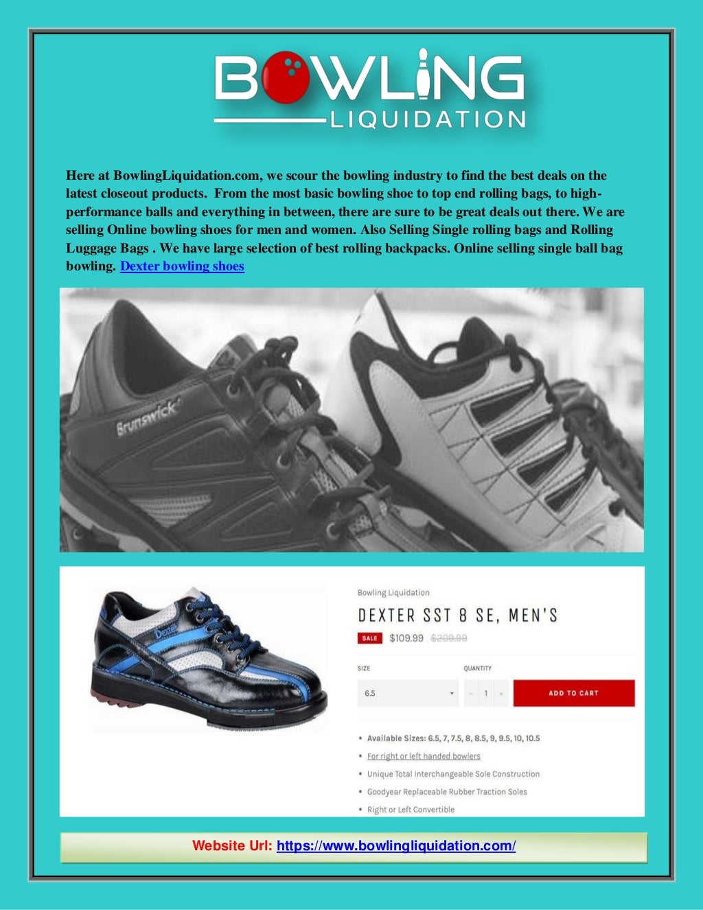 Dexter bowling shoes