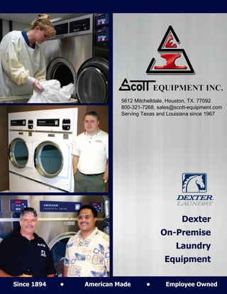 Dexter Laundry Equipment, Dexter Authorised Distributor