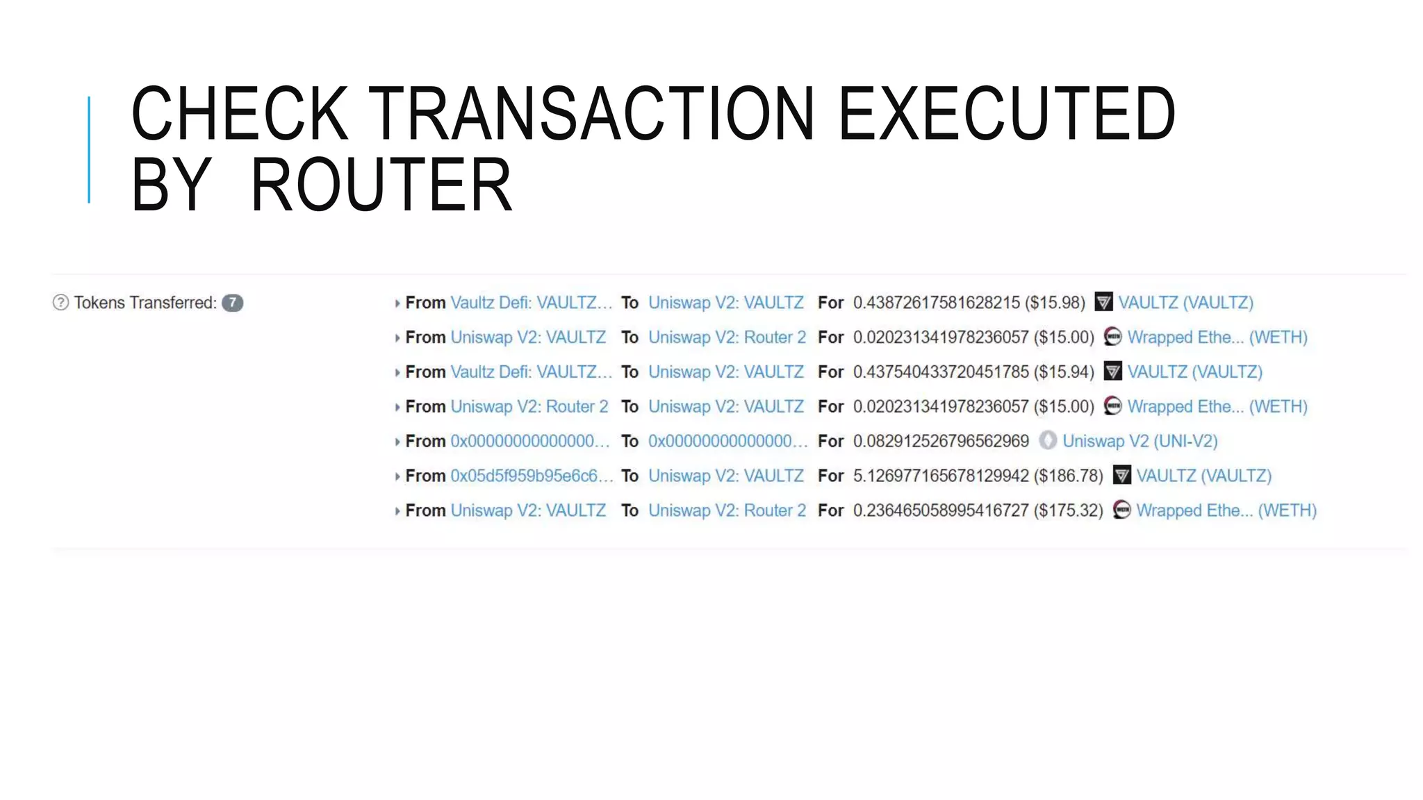 Dex and Uniswap | PPTX