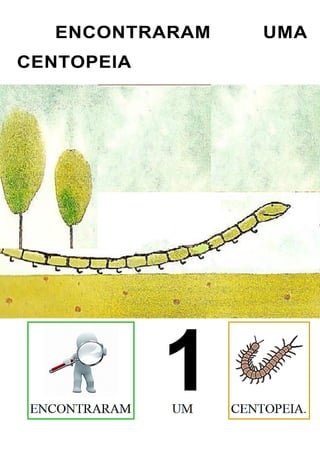 ENCONTRARAM UMA
CENTOPEIA
 