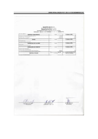 DIÁRIO OFICIAL EDIÇÃO Nº 871 DE 01 A 15 DE DEZEMBRODE 2010
 