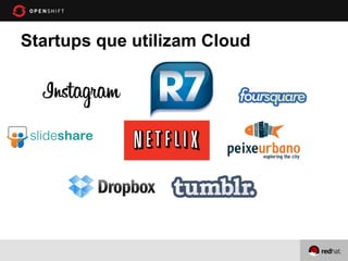 Startups que utilizam Cloud
 