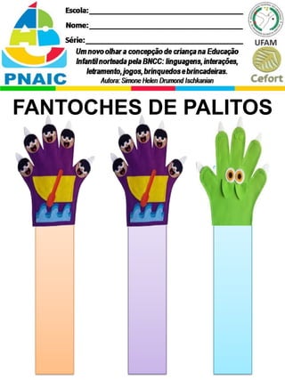 FANTOCHES DE PALITOS
 