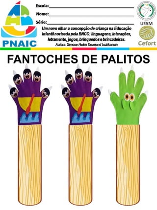 FANTOCHES DE PALITOS
 