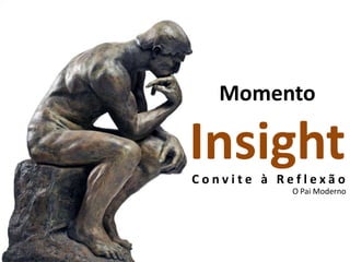 MomentoInsightConvite à ReflexãoO Pai Moderno