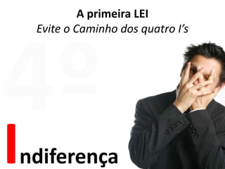 A primeira LEIEvite o Caminho dos quatro I’s4ºIndiferença