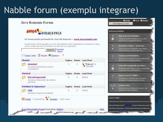 Nabble forum (exemplu integrare) 