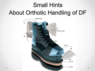 Small Hints
About Orthotic Handling of DF
 