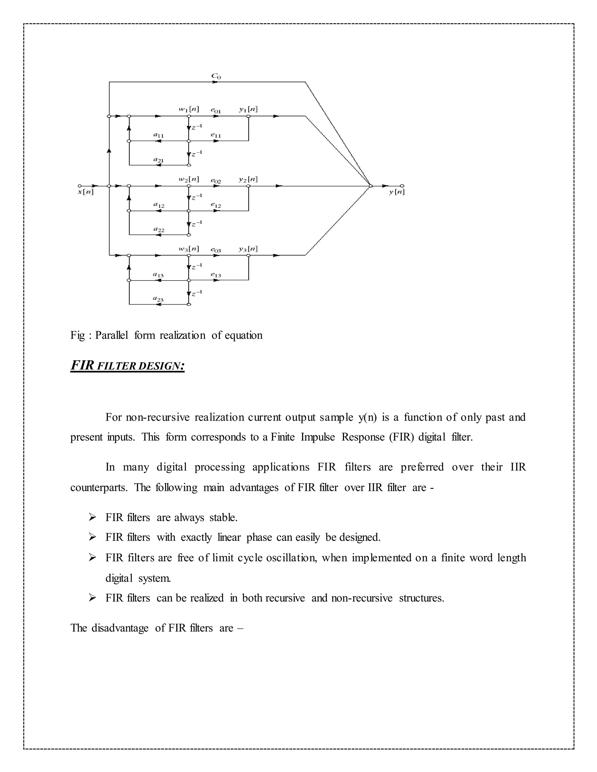 digital filter design | PDF