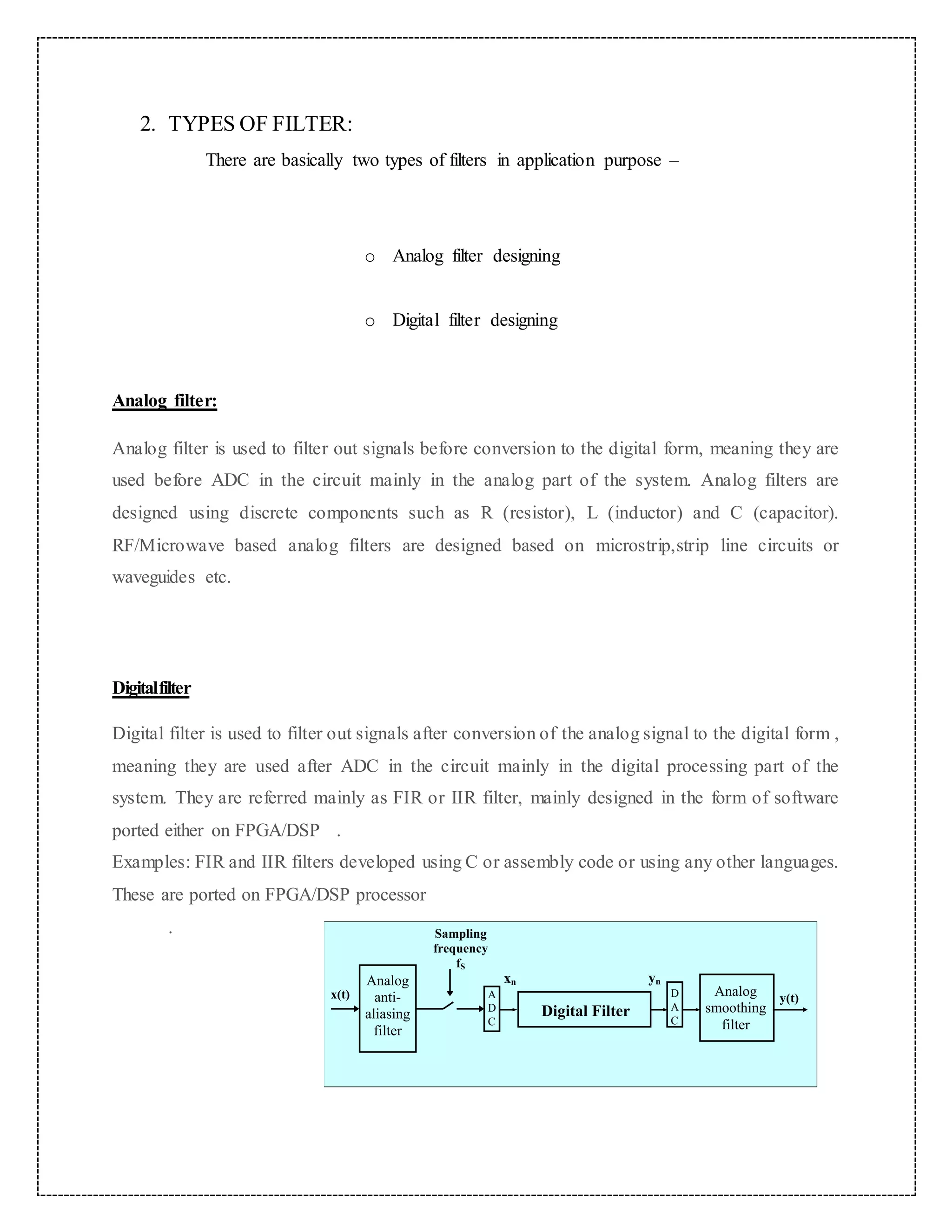 digital filter design | PDF