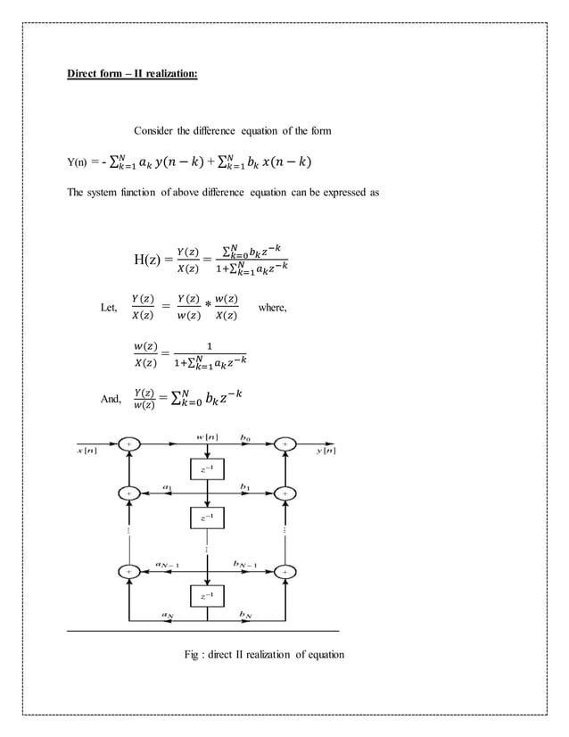 digital filter design | PDF