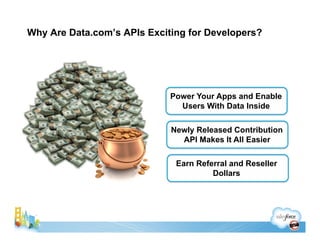 Powering your Apps with Data.com (Dreamforce 2011) Slide 3
