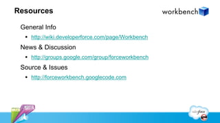 Workbench: The API Swiss Army Knife | PDF