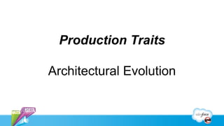 Production Traits

Architectural Evolution
 