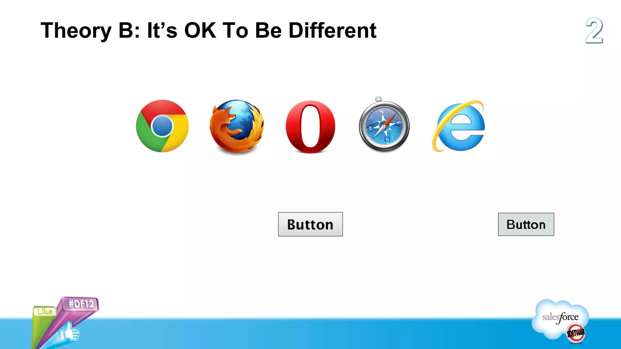 Theory B: It’s OK To Be Different
 