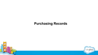 Purchasing Records

 
