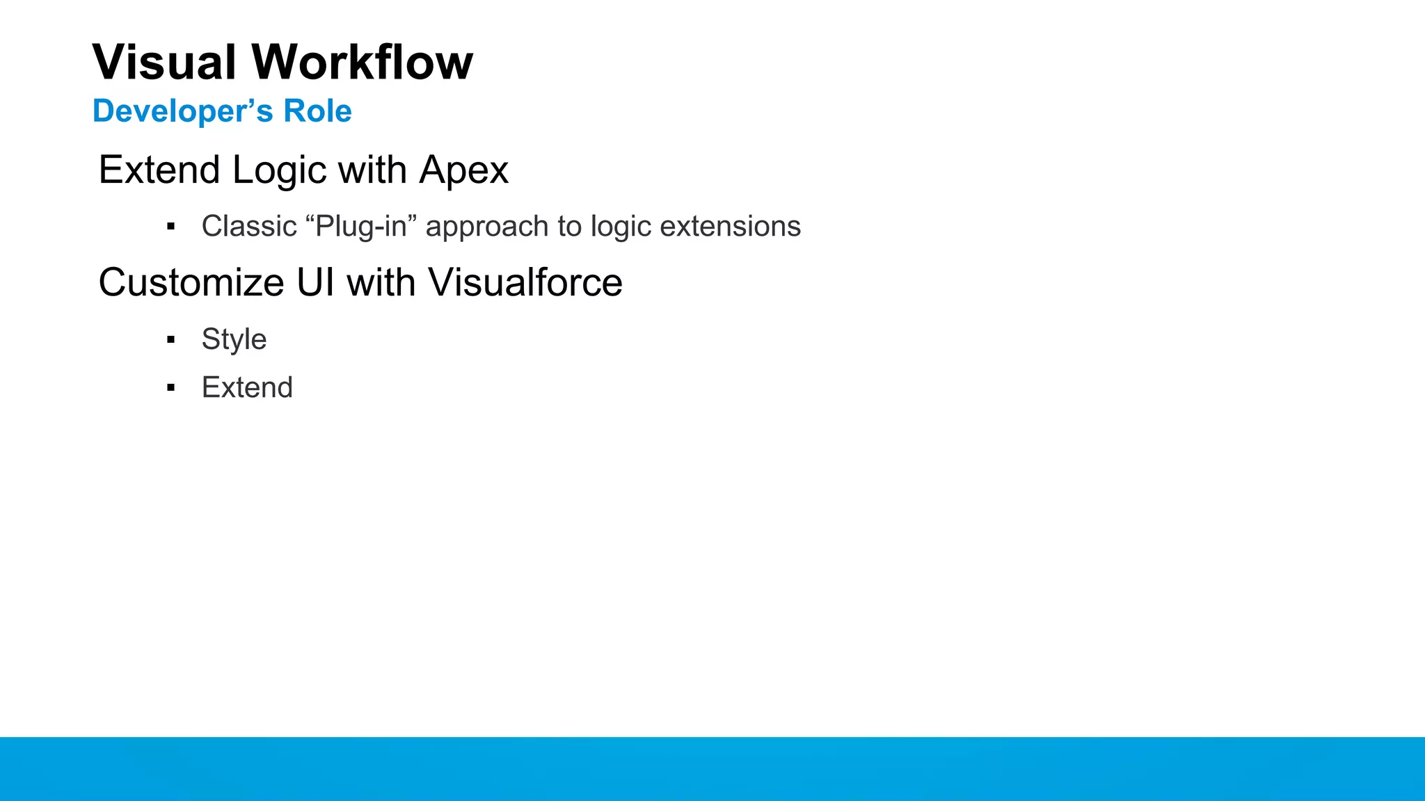 A Developer's Guide to Visual Workflow | PPT