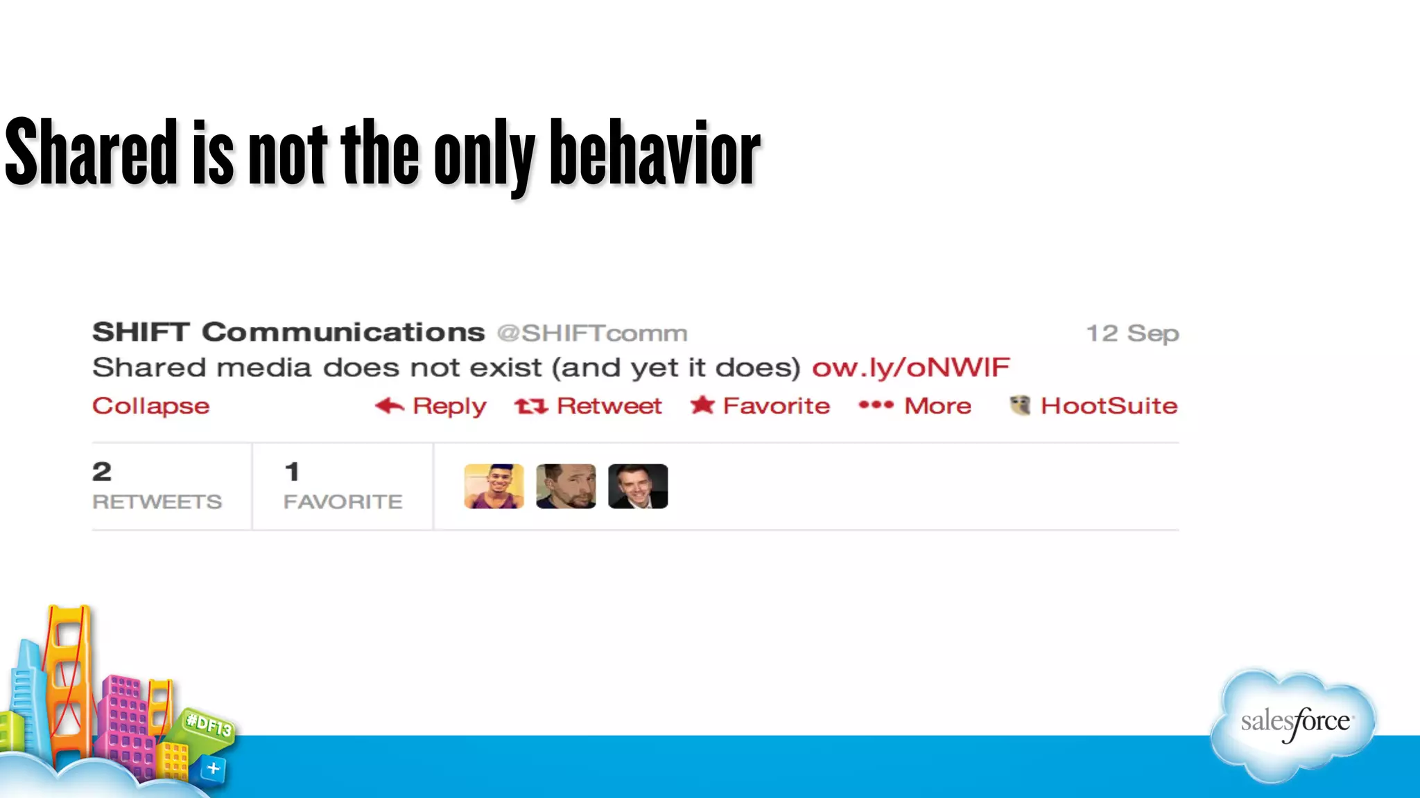 Shared is not the only behavior

 