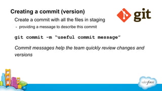 Introduction to Git for Force.com Developers | PPT