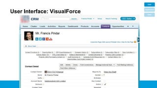 User Interface: VisualForce

 