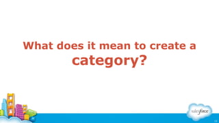 What does it mean to create a

category?

12

 