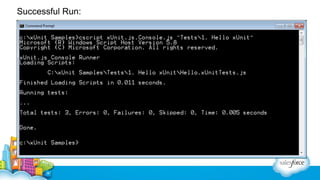 Introduction to Javascript Unit Testing With xUnit.js