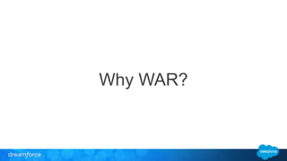 Why WAR? 
 