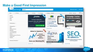 Make a Good First Impression
 