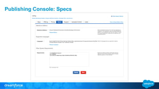 Publishing Console: Specs
 