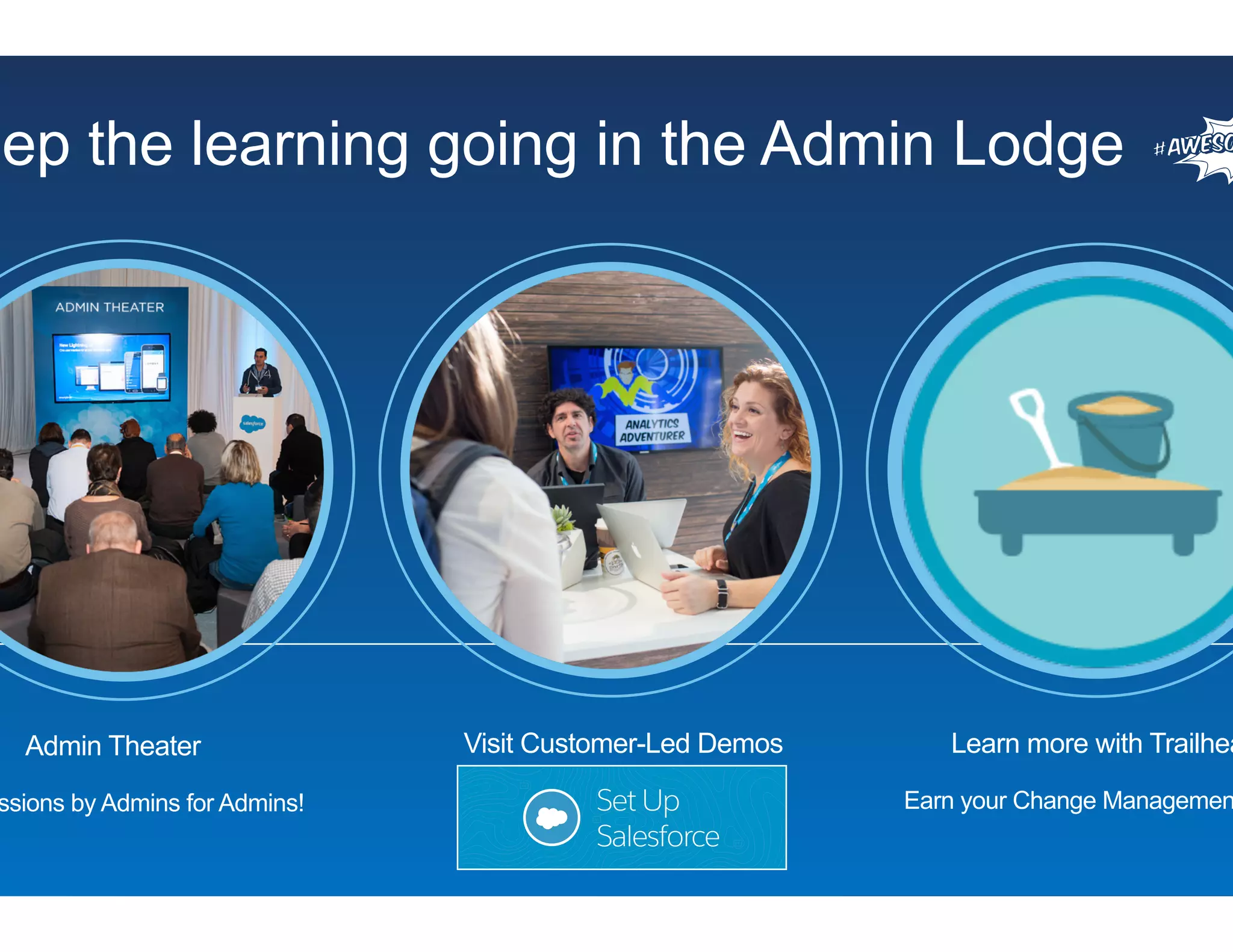 Post Go-Live Resources
Make the training content reusable!
Use GoTo Meeting / Webex and record the training
Office Hours – schedule a standing weekly one hour conference call to answer
user questions
Create a Chatter Group for users to ask questions (post the training presentation
to the Chatter Group)
AppExchange Apps
 