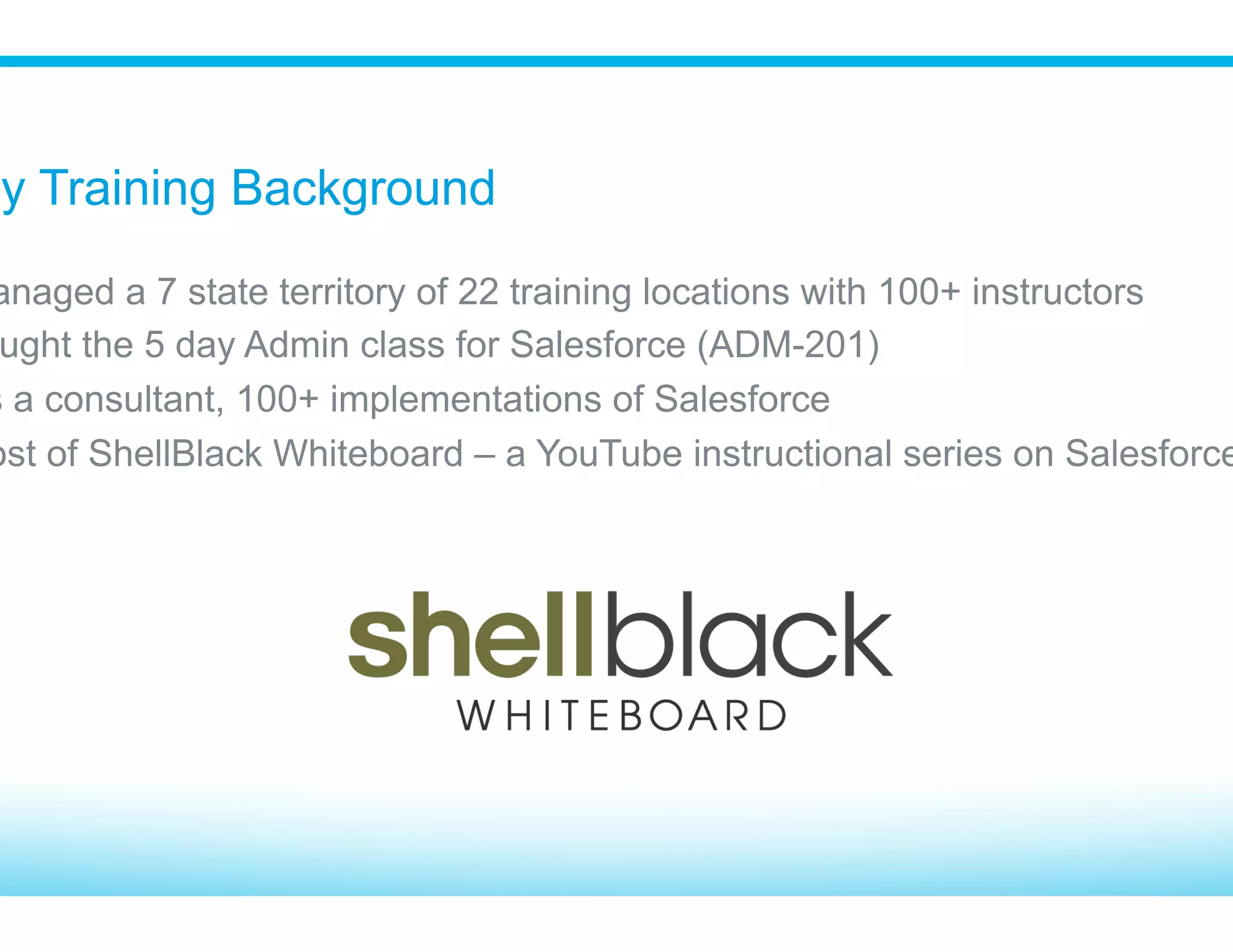 Shell Black
President, ShellBlack.com, LLC
@Shell_Black
 