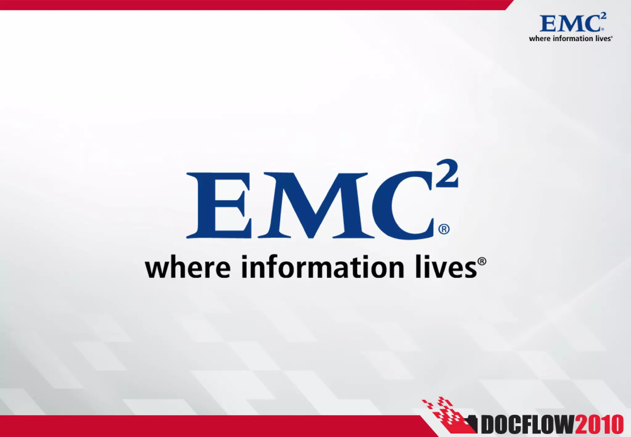 Docflow 2010. ECM Strategy