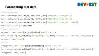 Time Series Analysis: Challenge Kaggle with TensorFlow | PPTX